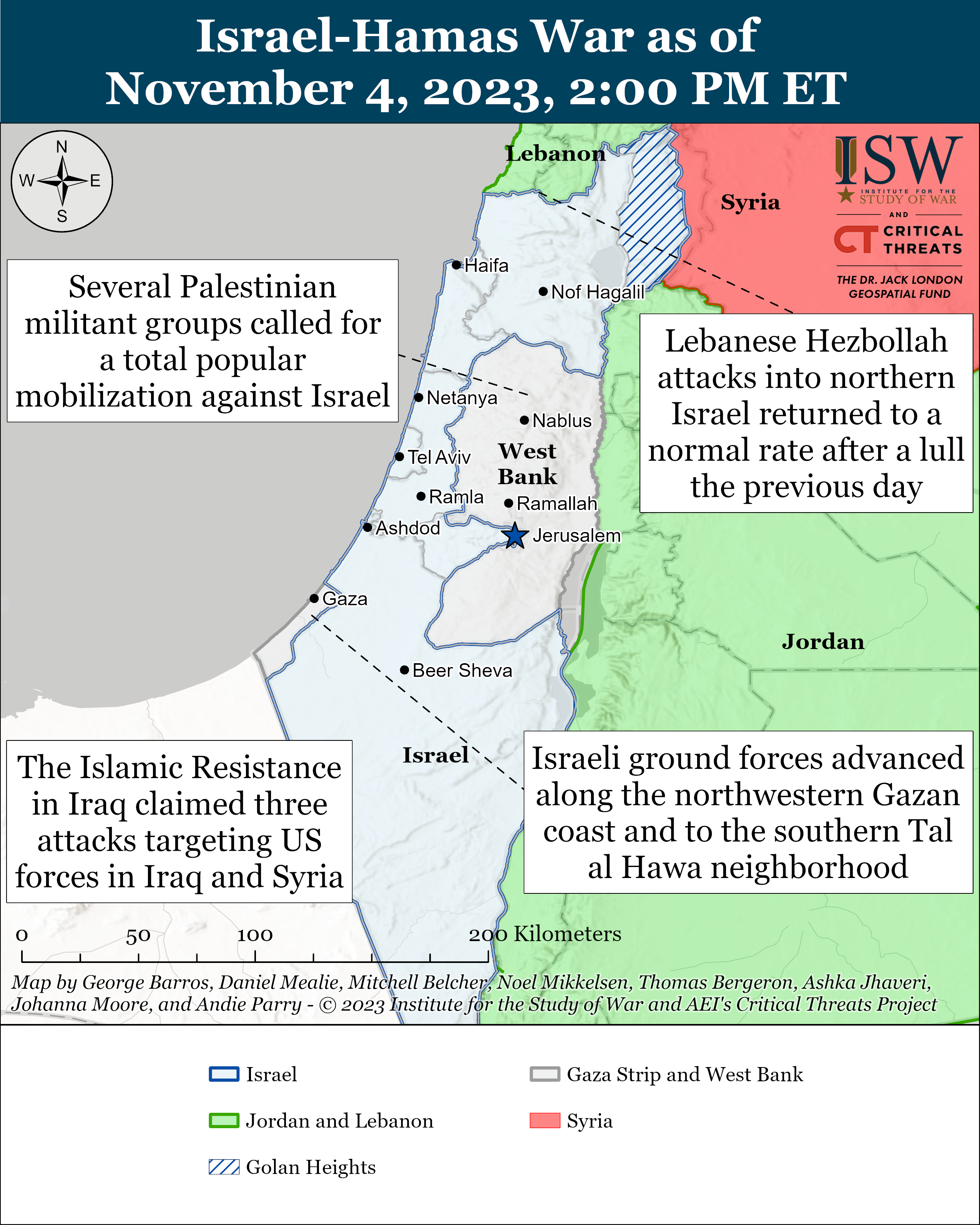 Iran Update, November 4, 2023 | Institute For The Study Of War